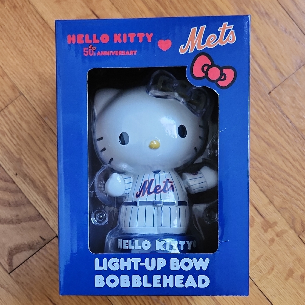 Hello Kitty x Mets Anniversary Bobblehead